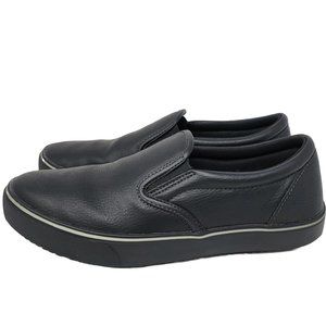 NWOT TredSafe Enduro Black Slip on Loafer‎ Slip-Resistant Work Men 8 Women 9w